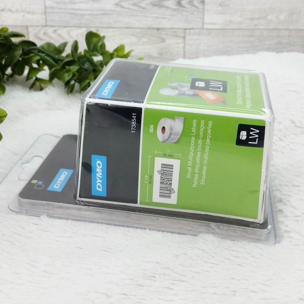 DYMO 1738541 Small Multipurpose Labels 500 Count - Size 1